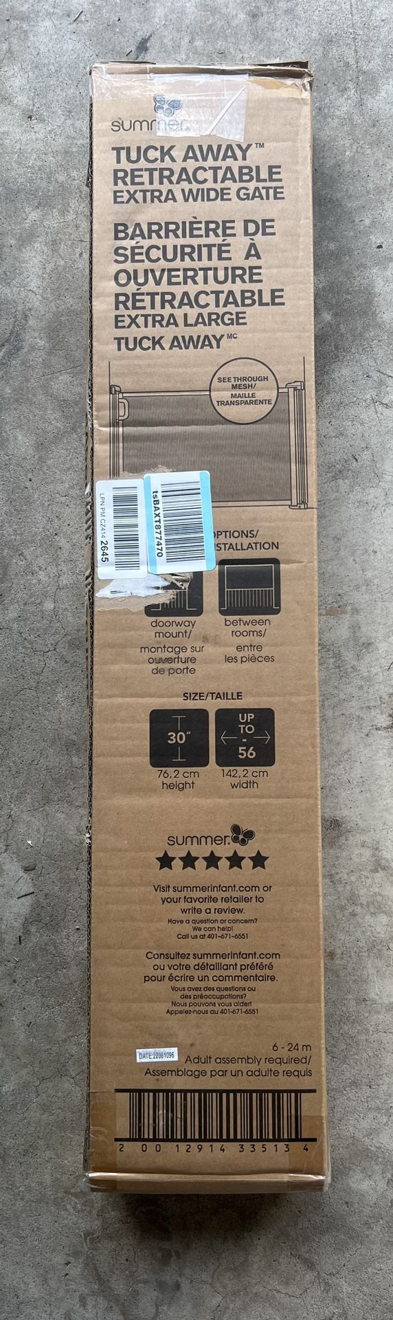 Summer Retractable Extra Wide Gate