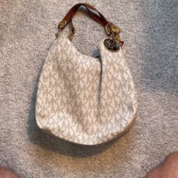 Michael Kors Leather Bag / Purse 2 Sided 
