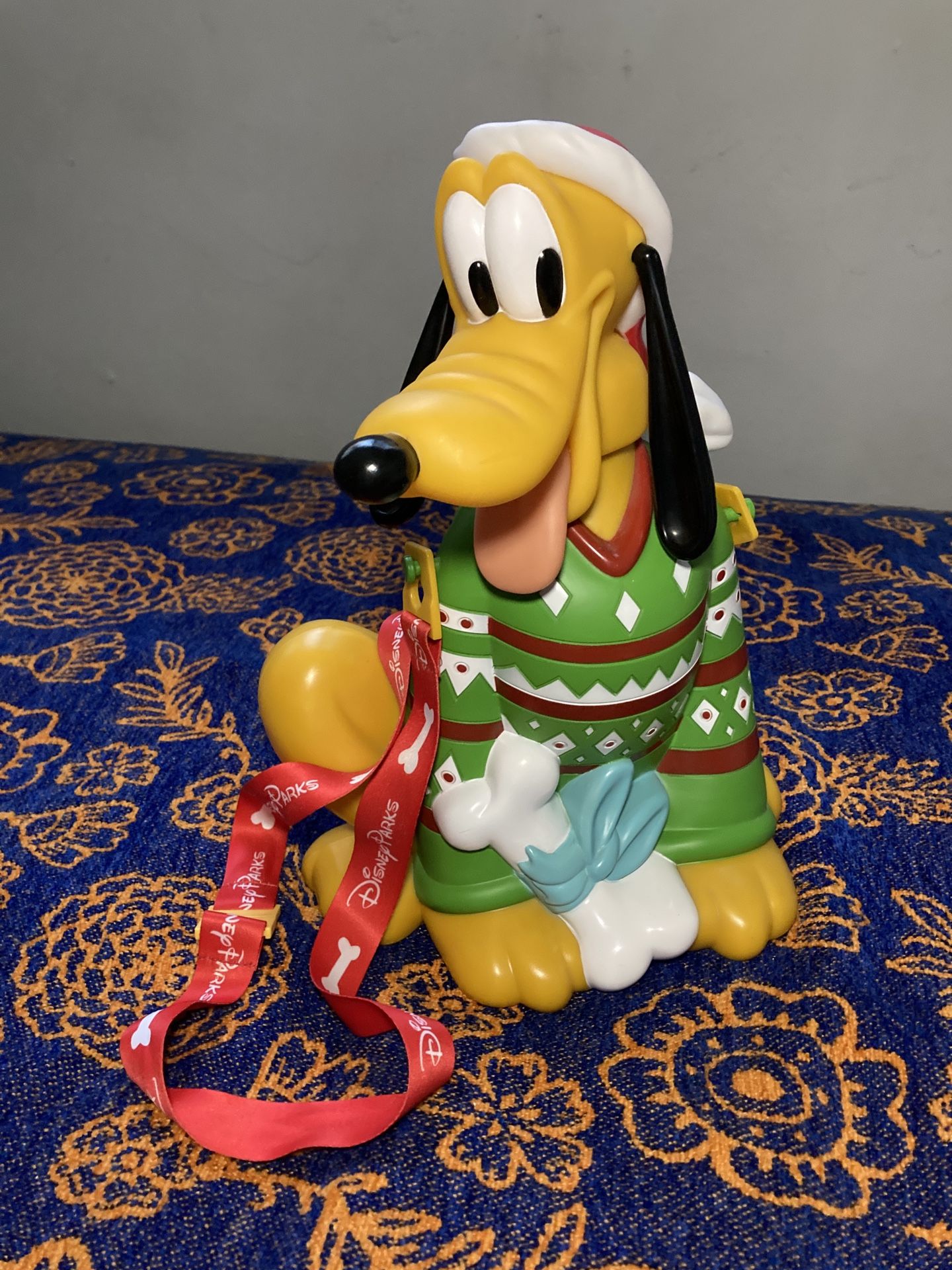 Disneyland Pluto Christmas Popcorn Bucket 2017
