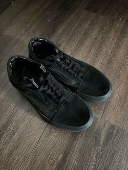 Women's Vans Old Skool All Black Stackform Sneakers