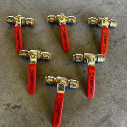 Max 1/2 in. Brass Push-to-Connect Ball Valve