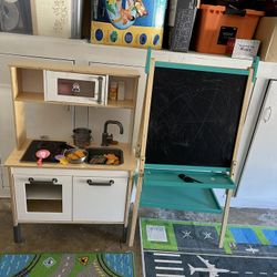 Chalkboard And Painting Prop 