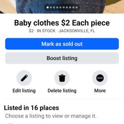 Kids Clothes $2 Each Obo 