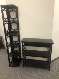 Hall table, Bookcase, Or tower - BRAND NEW - Still In Original Box 