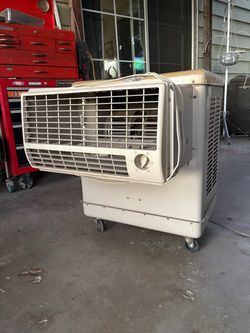 Portable Evaporative Swamp Cooler on Wheels