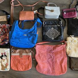 12 Purses, Handbags, Clutches