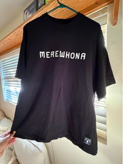 GOAT Global "MEREWHONA" Black Graphic Streetwear T-Shirt - Size L (Fits XL)