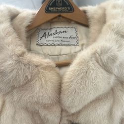 Natural Tourmaline Mink Cape