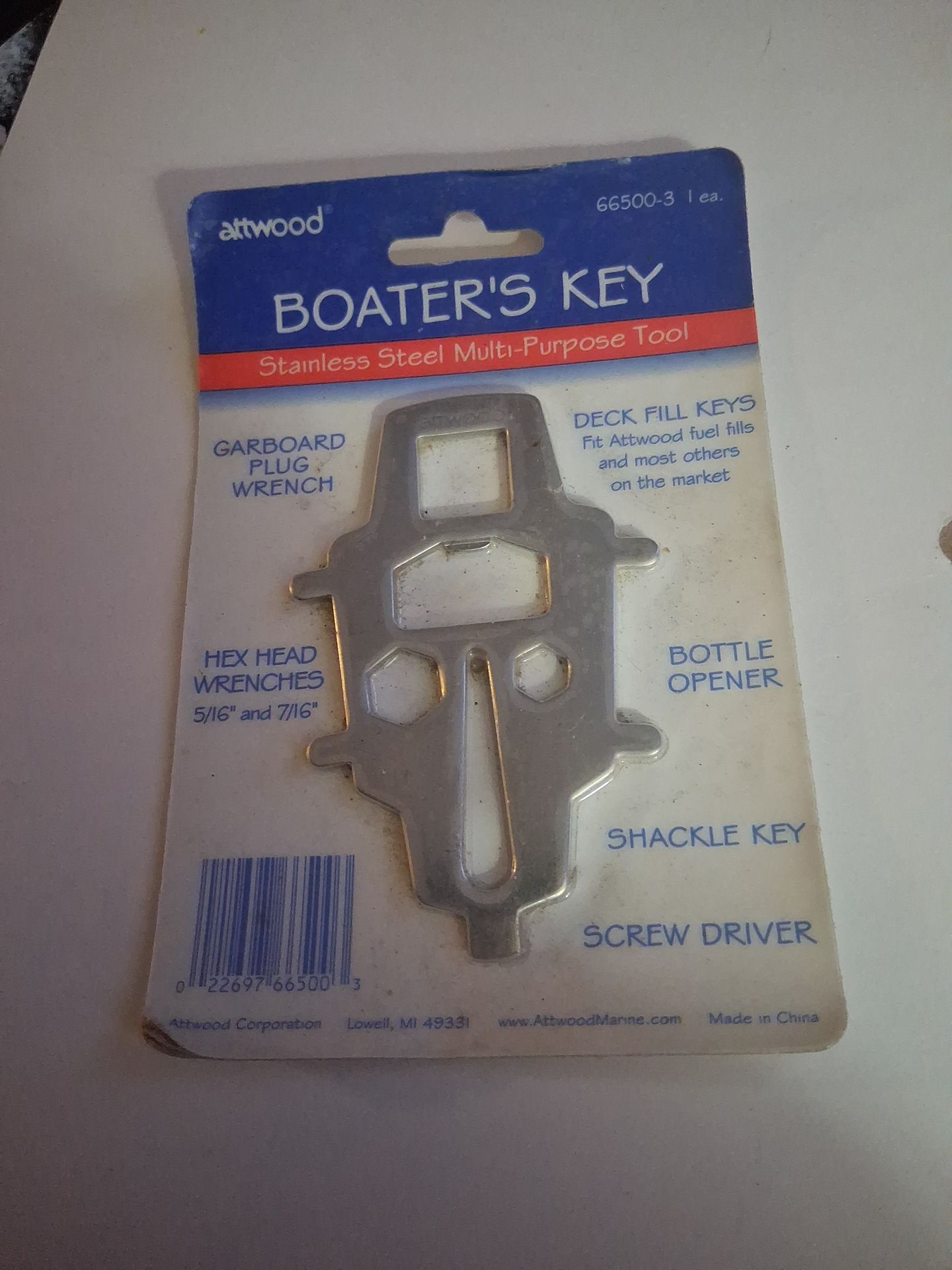 Attwood Boaters Key