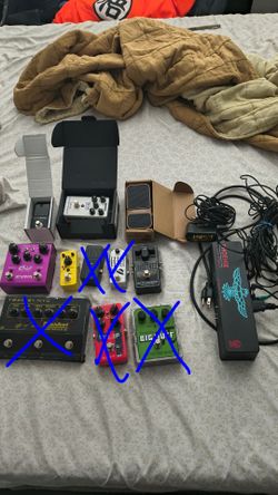 UPDATED GUITAR PEDAL/PEDALBOARD SALE