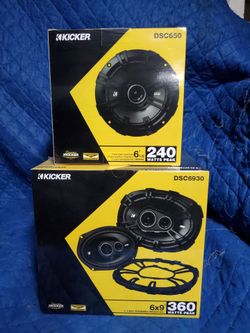 Kicker speakers