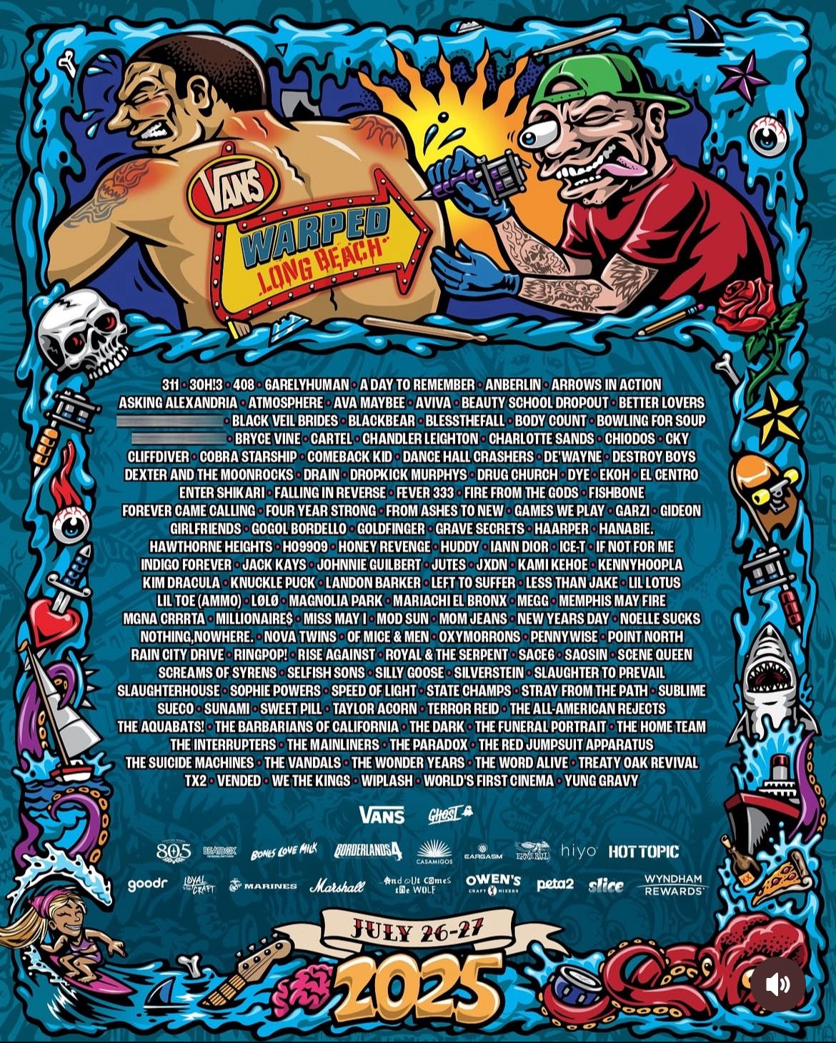 Warp Tour Long Beach 