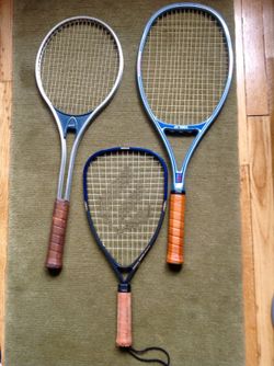 Set of racquets
