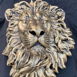 Lion Bust Wall Art 