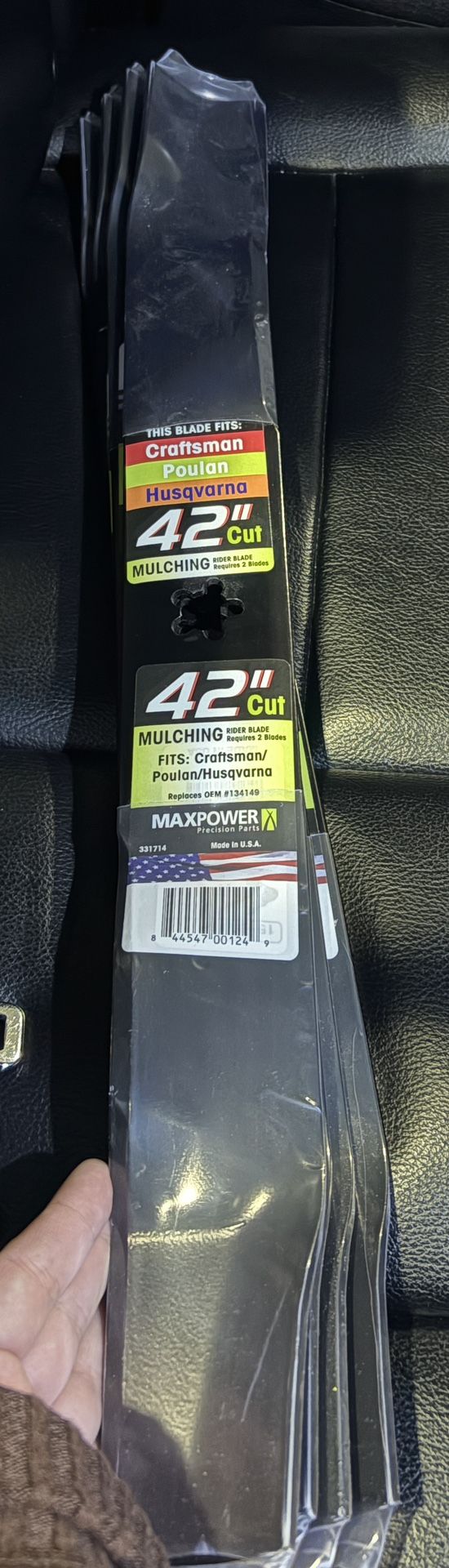Riding Lawn Mower Blades