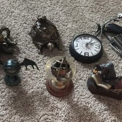 Steam Punk Shelf Decor 