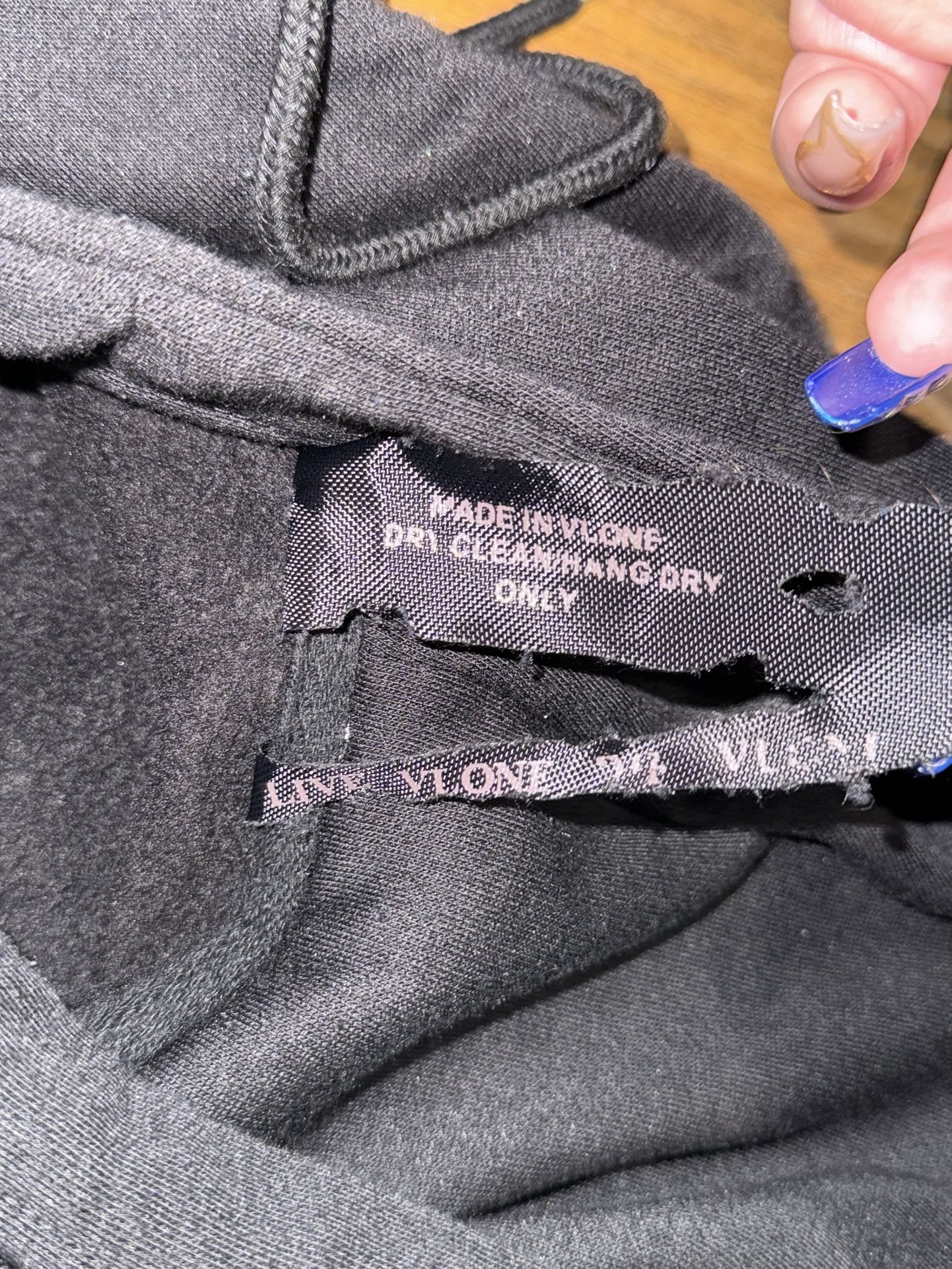 Vlone x Pop Smoke The Woo Hoodie Black Multiple Sizes 50 Cent