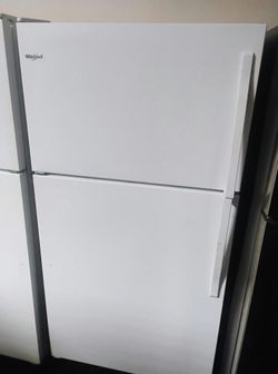 Whirlpool Top Mount Refrigerator White