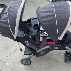 Double Baby Stroller 
