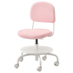 IKEA VIMUND Child's desk chair,  pink