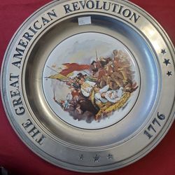 Tge Great American Revolution Decorative Plate