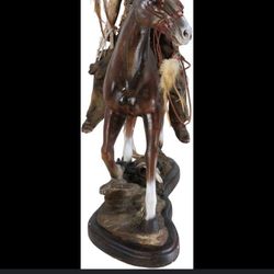 Indian Horse Statue Originally Brand New 270 Only Asking For 100