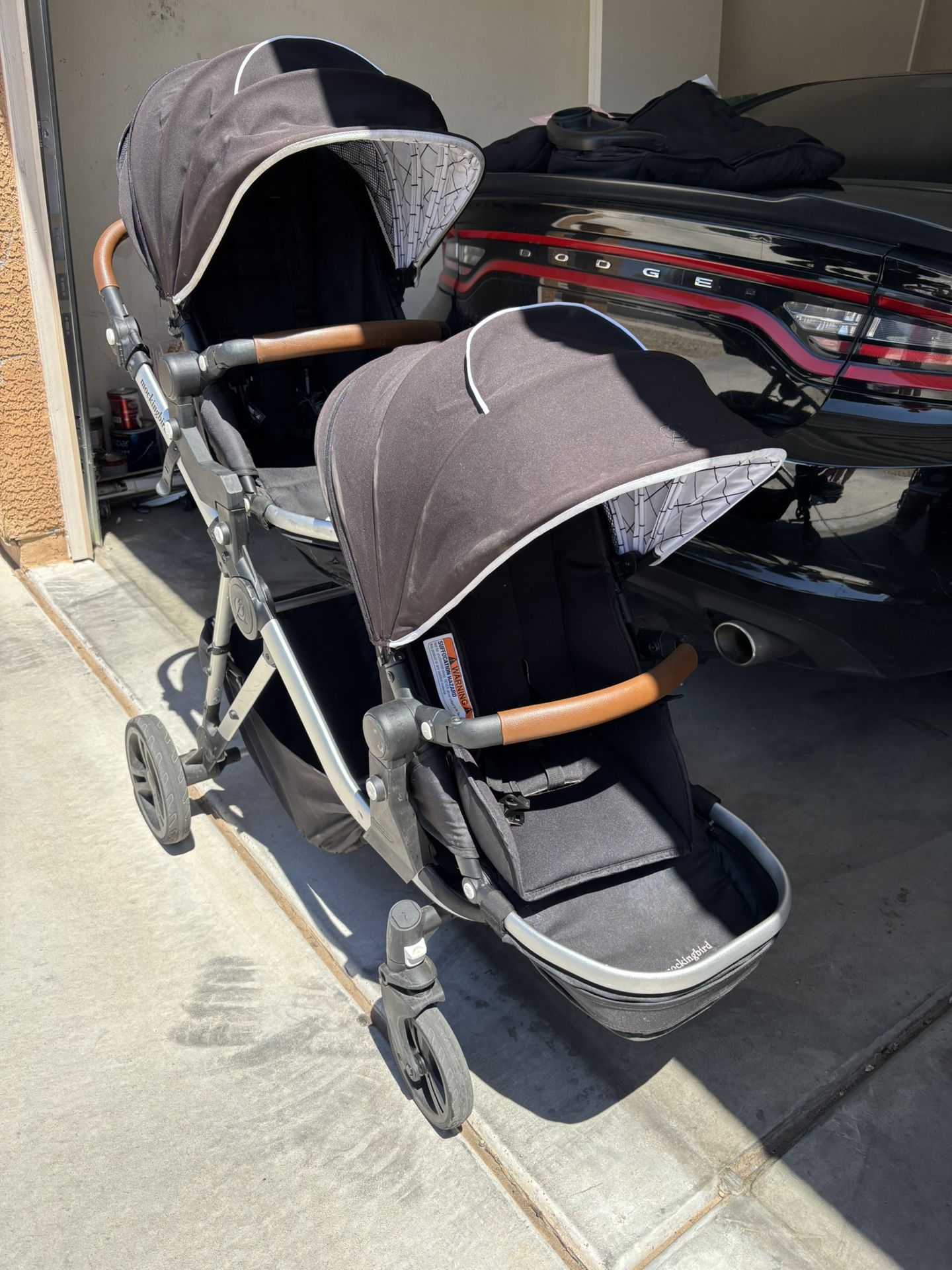 Mockingbird Double Stroller