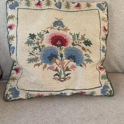 Handmade Needlepoint Pillows