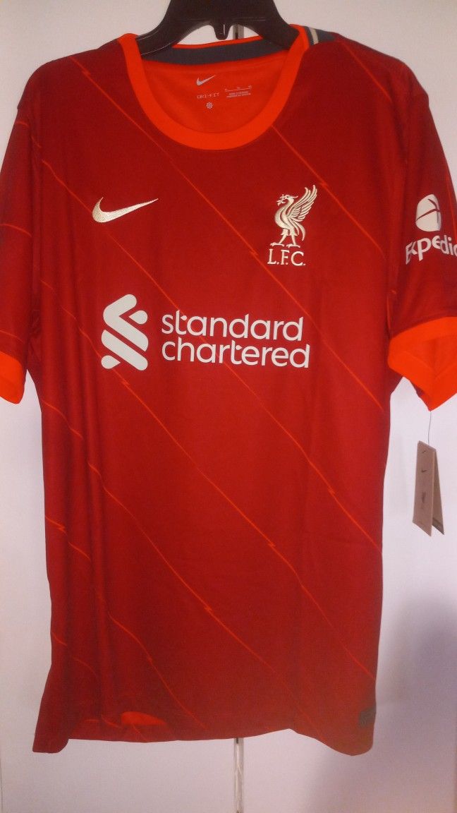 Liverpool FC men's soccer jersey