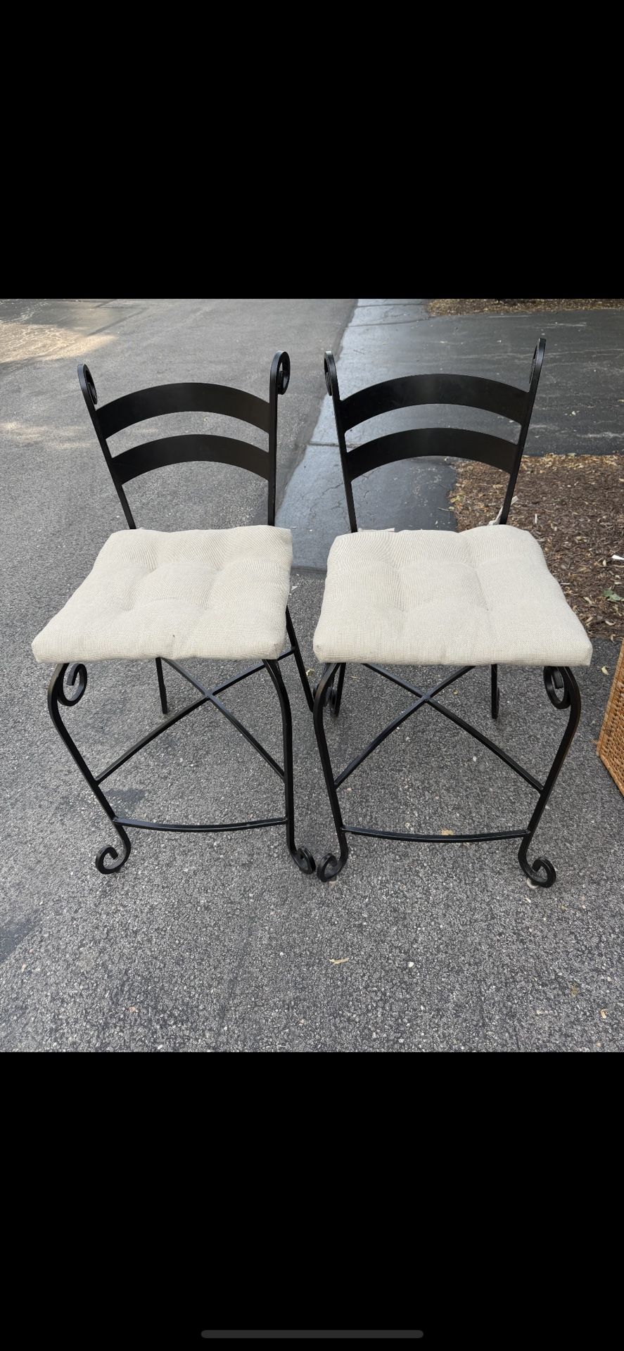 Two Bar Stools Pick Up In Oswego