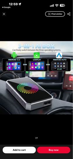 CarPlay AI Box - Watch YouTube & Netflix in Your Car - Brand New