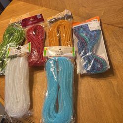 Brand New, Colorful, And Beautiful Mesh Tube. Floral Garden.