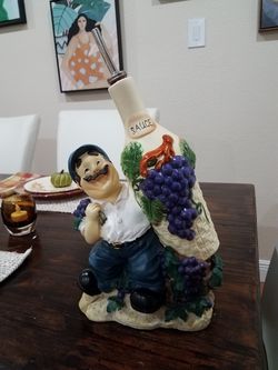 Olive oil bottle and bottle holder