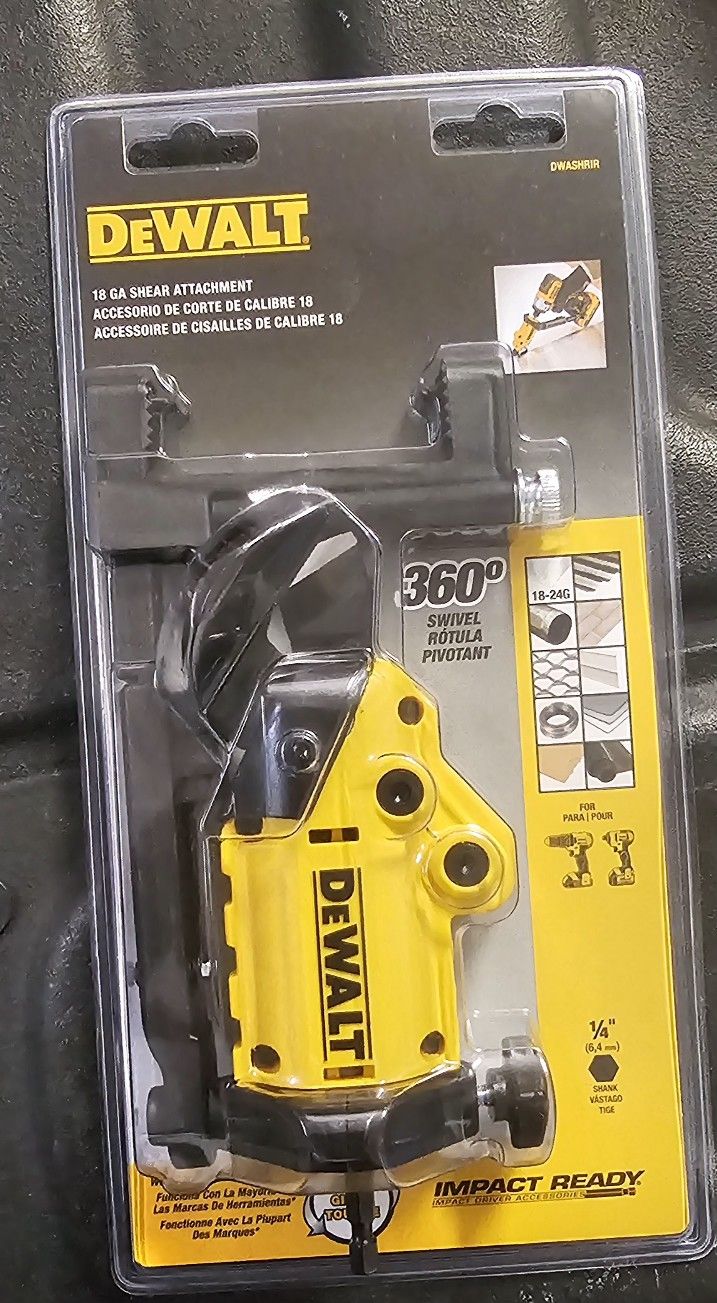 Dewalt Shear Attachment
