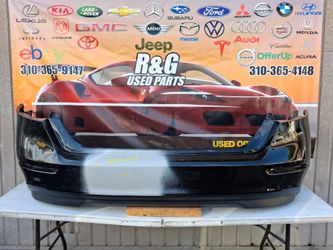 2023 2024 2025 HONDA ACCORD REAR BUMPER COVER ORIGINAL USED OEM (REPAIRED)