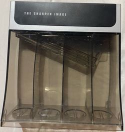 The sharper Image Digital Coin Counter/sorter 2008 RARE (READ DESC)