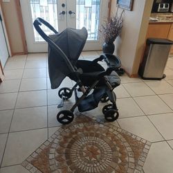 Delta Children Jeep TurboGlyde Reversible Handle Stroller