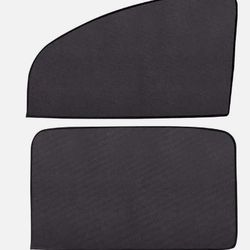 4X Universal Car Sun Mesh Blind Magnets Rear Window UV Protector Sun Shade Kids