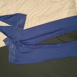2 Piece Blue Athletic Set Size Xl
