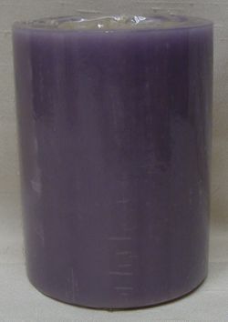 Lilac 4" Pillar Candle, New