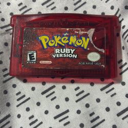 Pokemon Ruby Authentic 