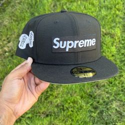 Supreme Jerseys Box Logo Fitted Hat