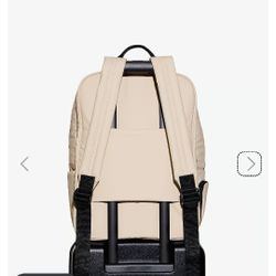 Calpak Luka 17inch Laptop Backpack In Oatmeal