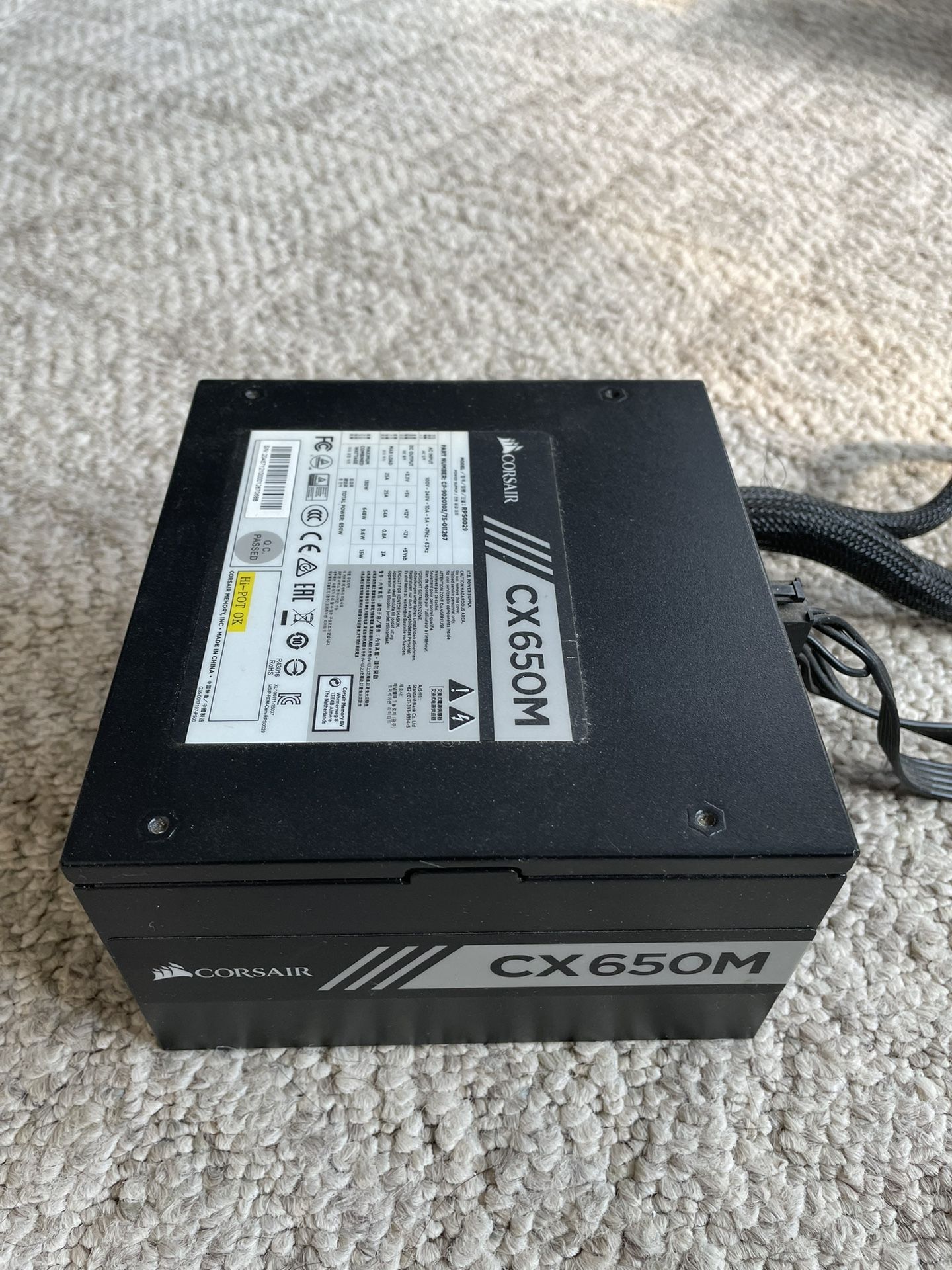 Corsair CX650M Power Supply