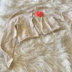 Cat & Jack Rainbow Speckled Toddler Cardigan *2T