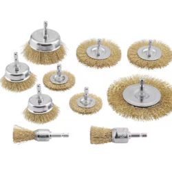 RYOBI Wire Wheel Assortment Set (10- Piece)