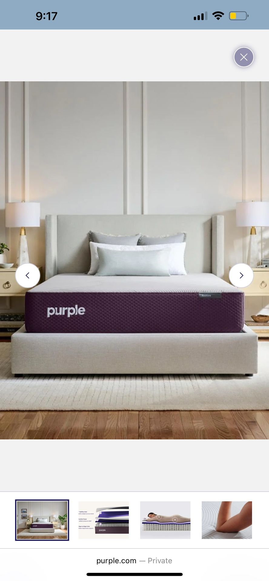 Restore Plus Hybrid Matrress