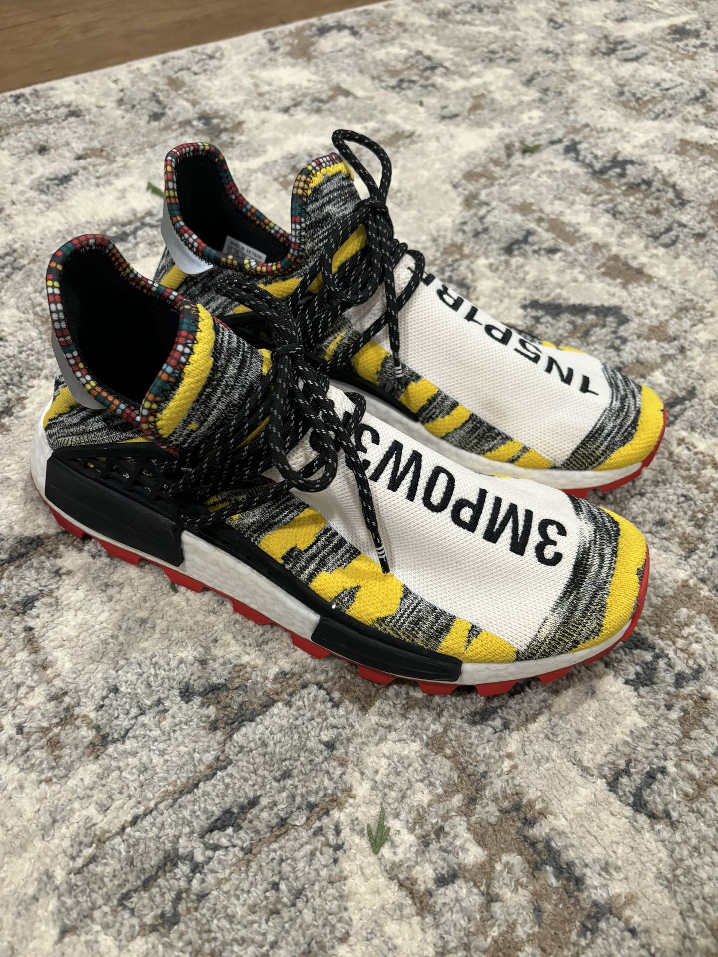 Adidas NMD Pharrell Solar Pack Red Size 11 Used