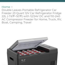 Portable Car Freezer 