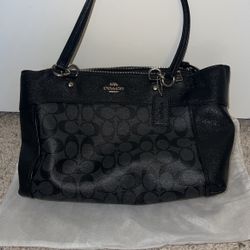 Coach Brooke Carryall Signature Canvas Black